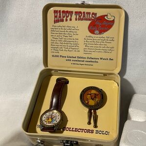 Vintage Fossil limited edition Happy Trails watch